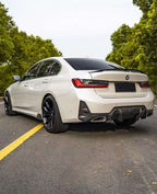 ACHEN CYBE - BMW 3 SERIES G20 LCI DRY CARBON FIBRE REAR DIFFUSER
