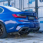 ACHEN CYBE - BMW 3 SERIES G20 / M3 G80 DRY CARBON FIBRE REAR SPOILER V2