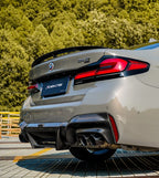 ACHEN CYBE - BMW 5 SERIES G30 LCI DRY CARBON FIBRE REAR DIFFUSER