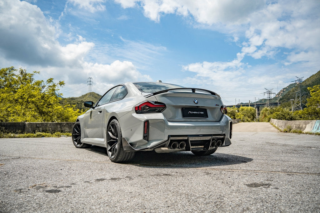 ACHEN CYBE - BMW M2 G87 DRY CARBON FIBER REAR DIFFUSER