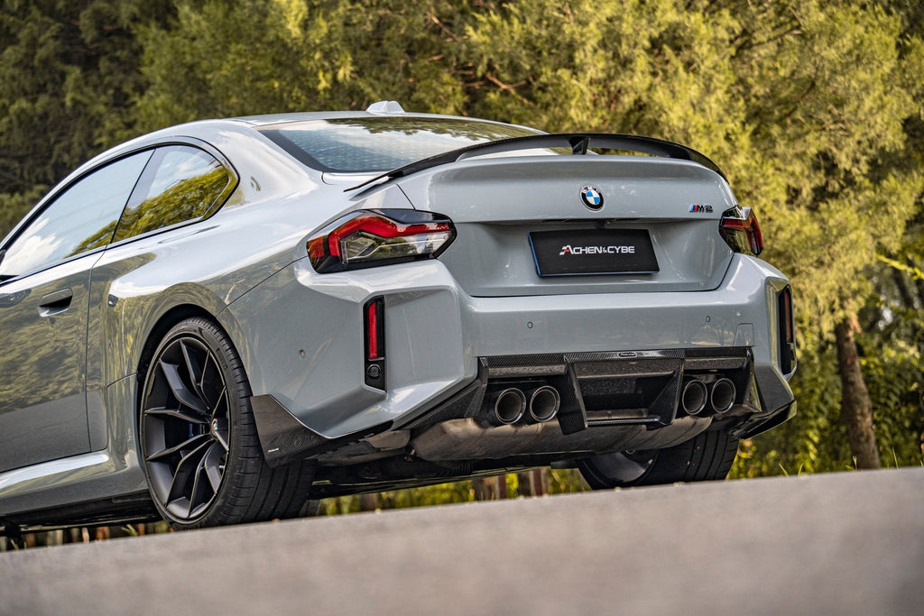 ACHEN CYBE - BMW M2 G87 DRY CARBON FIBER REAR SIDE WINGS