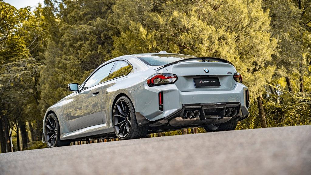 ACHEN CYBE - BMW M2 G87 DRY CARBON FIBER REAR SIDE WINGS