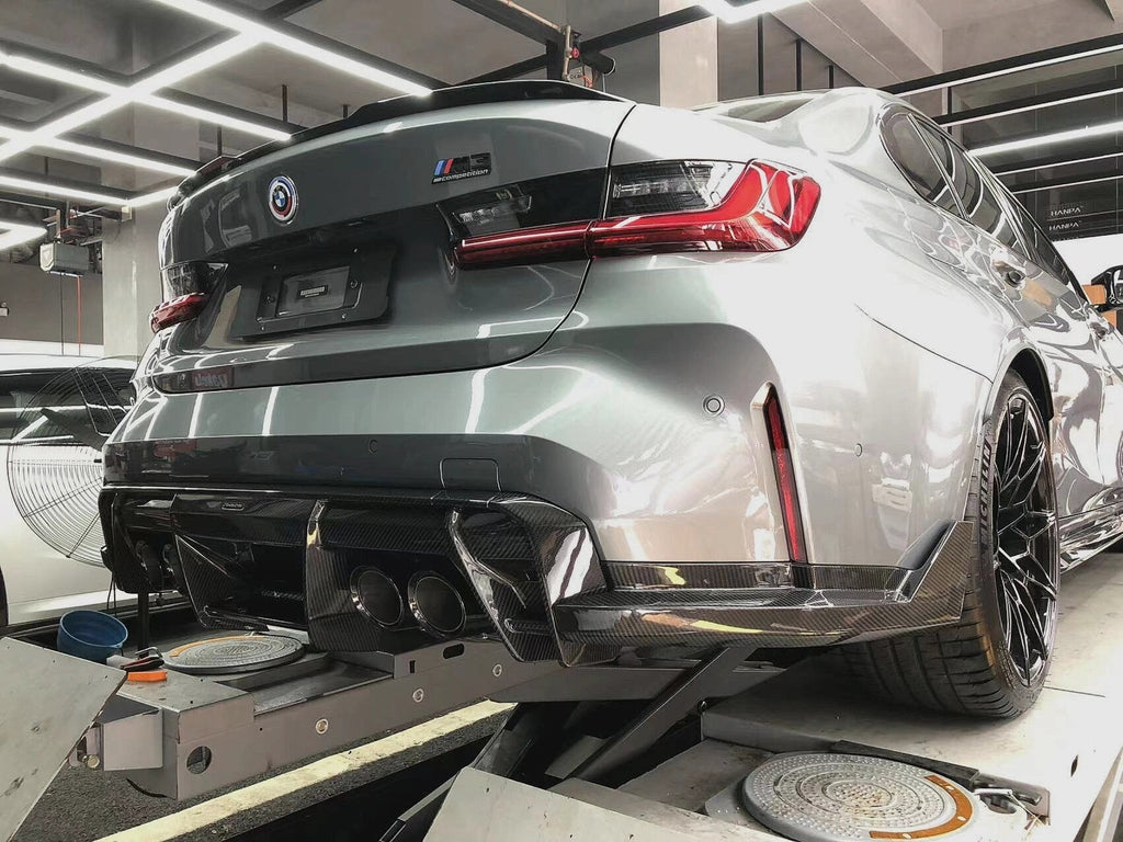 ACHEN CYBE - BMW M3 G80 / M4 G82 CARBON REAR DIFFUSER A&C STYLE