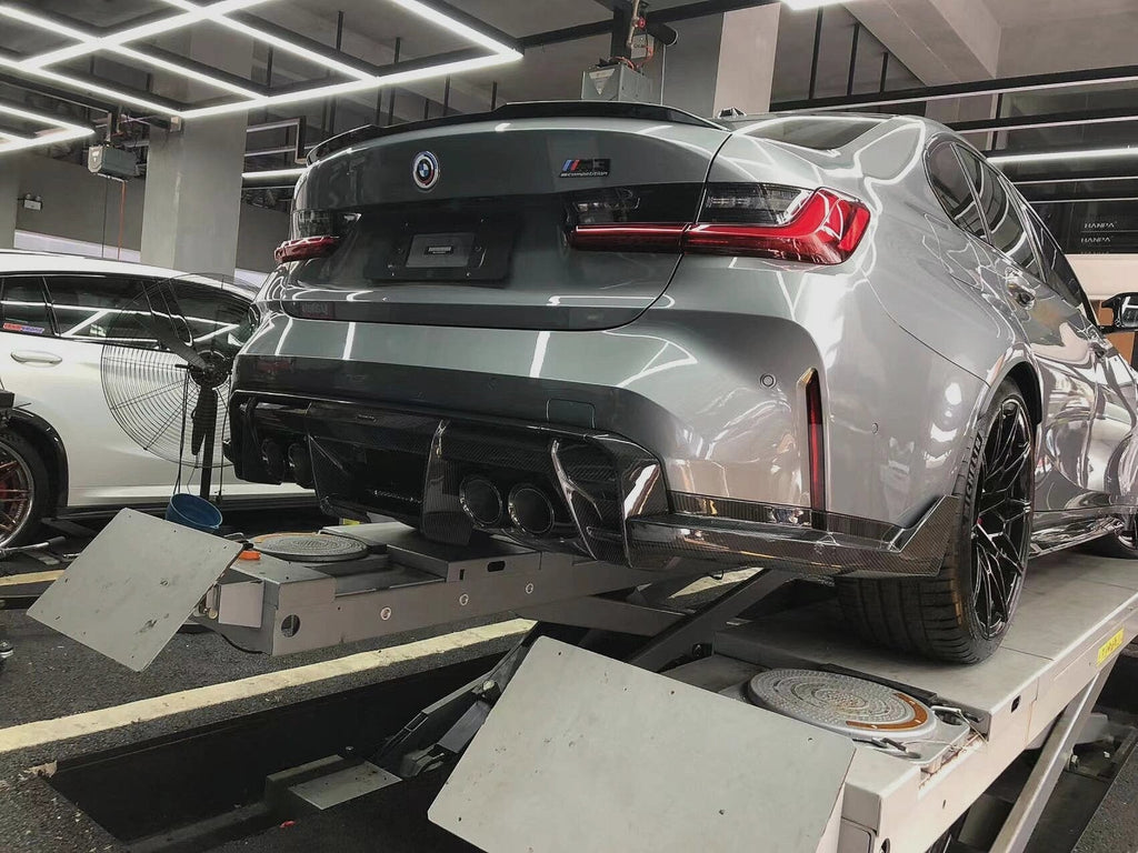 ACHEN CYBE - BMW M3 G80 / M4 G82 CARBON REAR DIFFUSER A&C STYLE