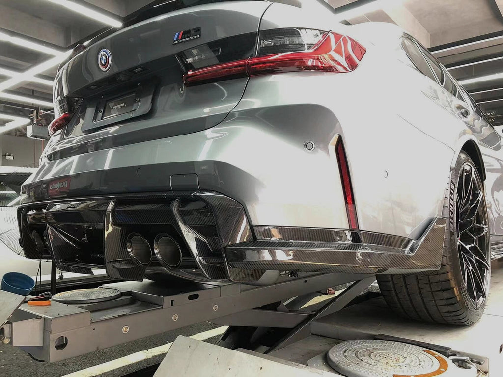 ACHEN CYBE - BMW M3 G80 / M4 G82 CARBON REAR DIFFUSER A&C STYLE