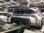 ACHEN CYBE - BMW M3 G80 / M4 G82 CARBON REAR DIFFUSER A&C STYLE