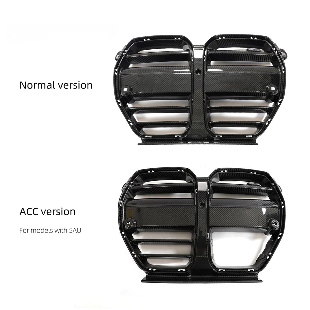ACHEN CYBE - BMW M3 G80 / M4 G82 DRY CARBON FRONT GRILLE OEM STYLE