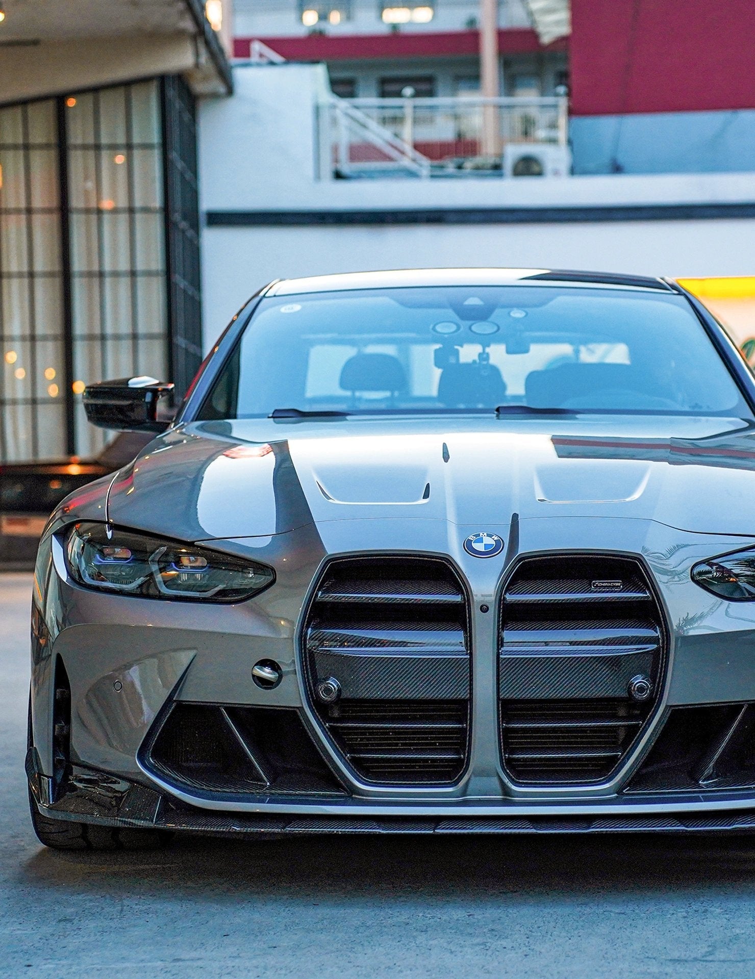 ACHEN CYBE - BMW M3 G80 M4 G82 G83 DRY CARBON FIBRE FRONT LIP