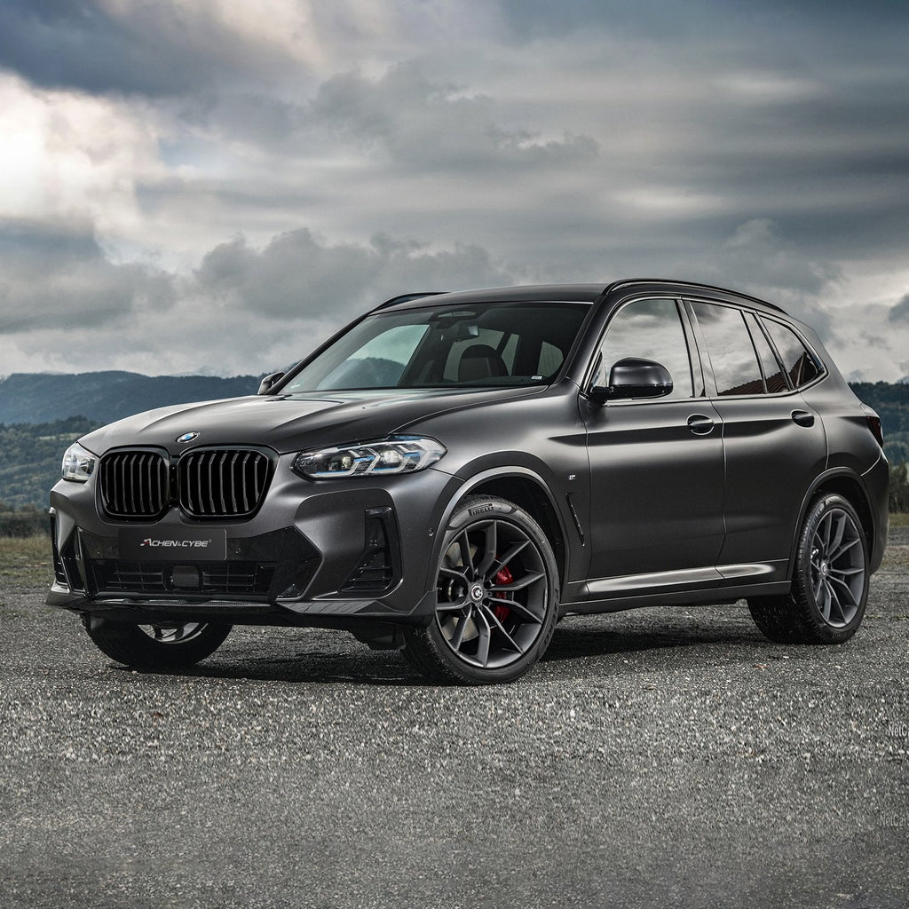 ACHEN CYBE - BMW X3 G01 / X4 G02 LCI DRY CARBON FIBRE FRONT LIP