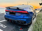 AE DESIGN - AUDI A7 / S7 C8 2018+ CARBON FIBER REAR DIFFUSER