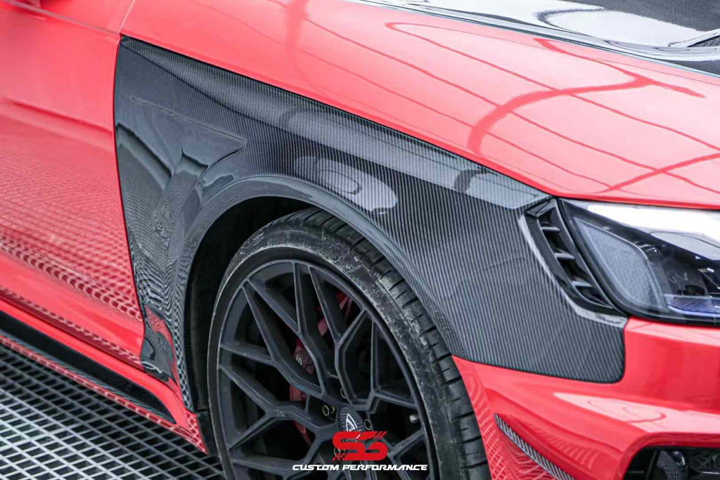 AE DESIGN - AUDI RS4 B9 / B9.5 CARBON FIBRE SIDE FENDERS / WINGS