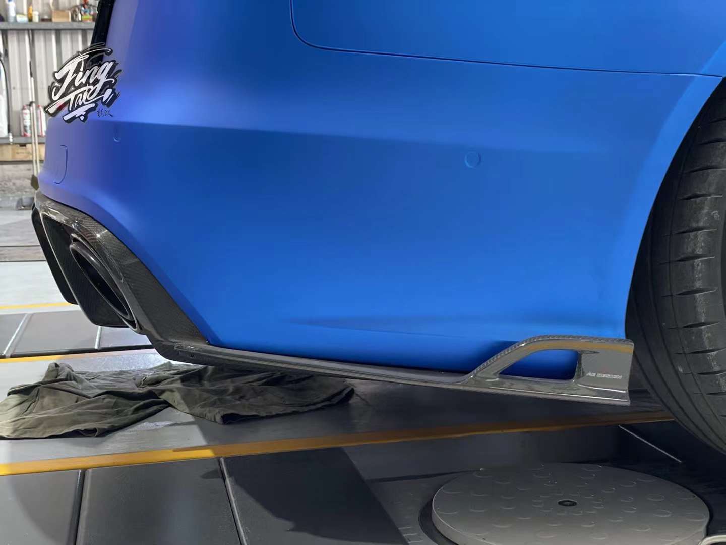 AE DESIGN - AUDI RS6 C7.5 CARBON FIBRE REAR DIFFUSER