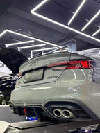 AE DESIGN - AUDI S5 B9.5 ABS PLASTIC LED REAR DIFFUSER