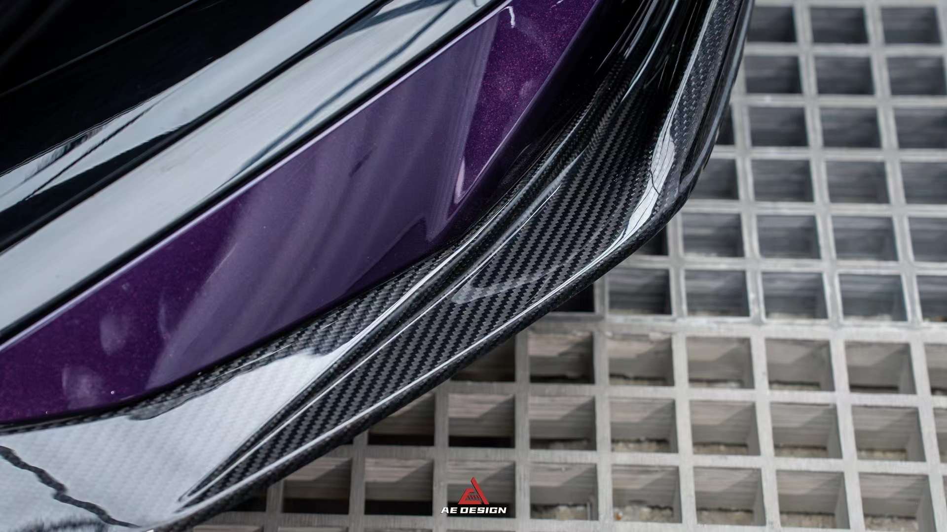 AE DESIGN - BMW 2 SERIES G42 M240I DRY CARBON FIBRE FRONT LIP