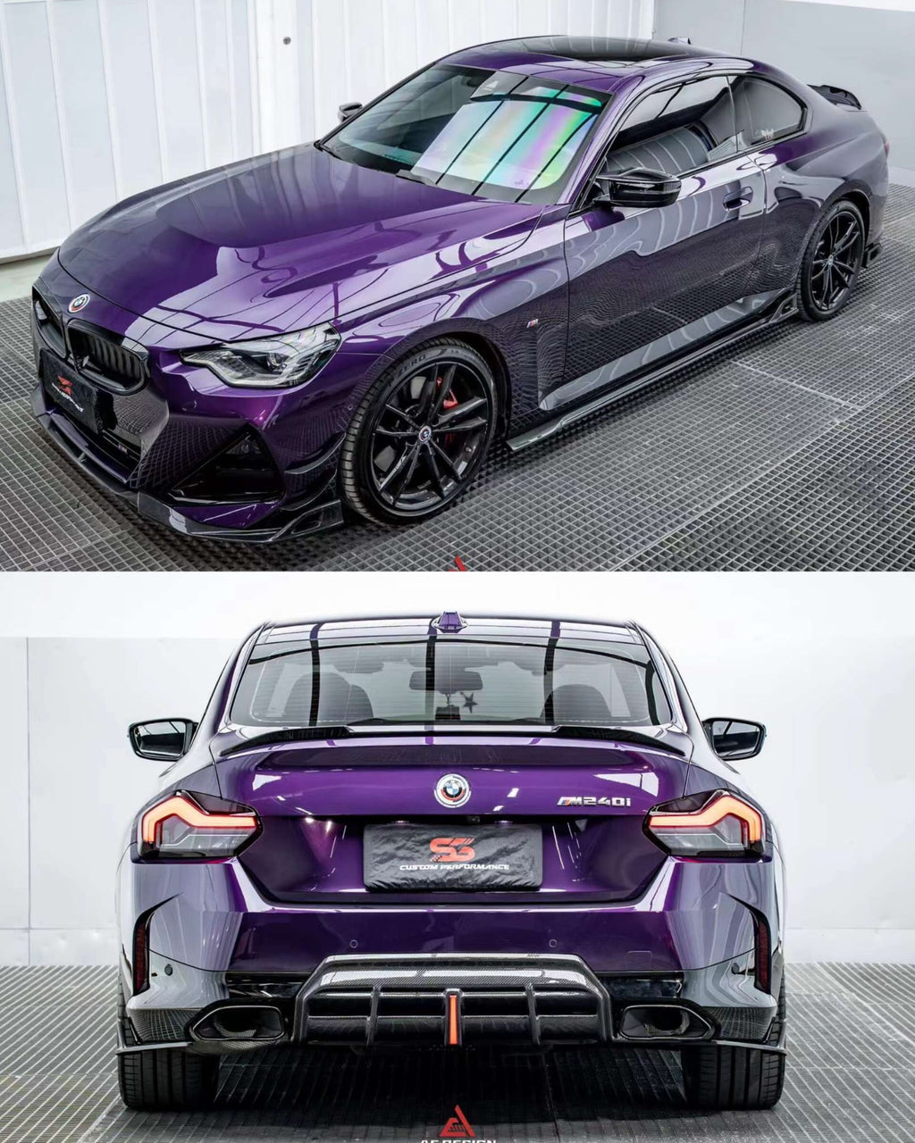 AE DESIGN - BMW 2 SERIES G42 M240I DRY CARBON FIBRE FULL BODY KIT