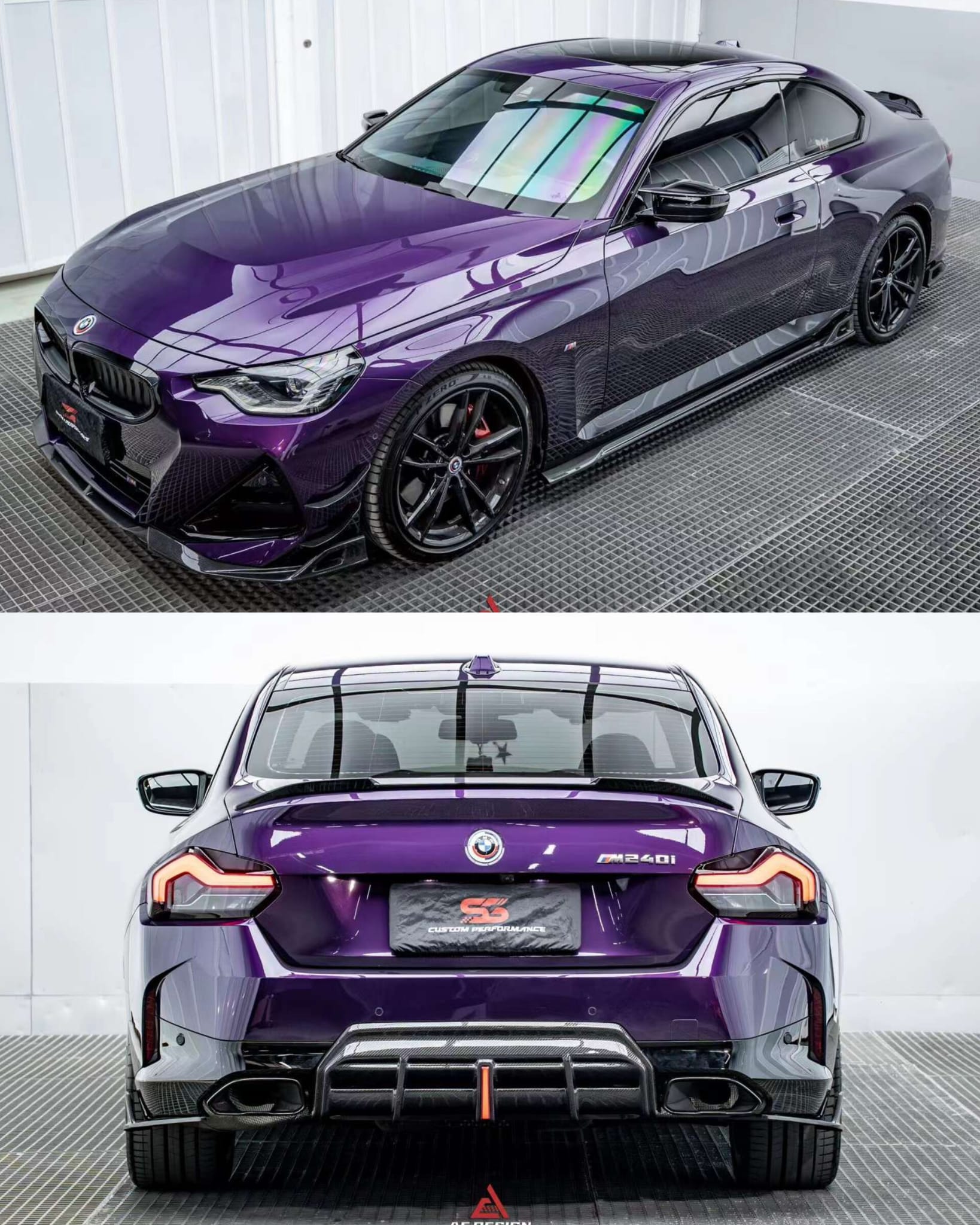 AE DESIGN - BMW 2 SERIES G42 M240I DRY CARBON FIBRE FULL BODY KIT
