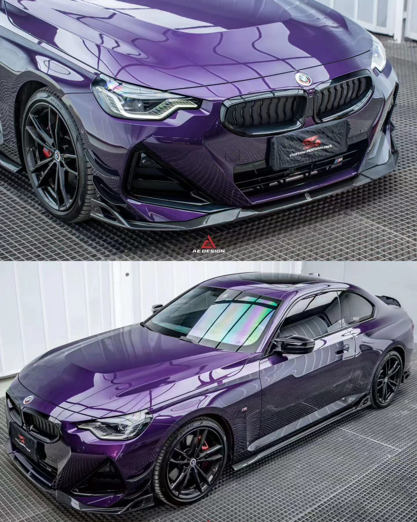 AE DESIGN - BMW 2 SERIES G42 M240I DRY CARBON FIBRE FULL BODY KIT