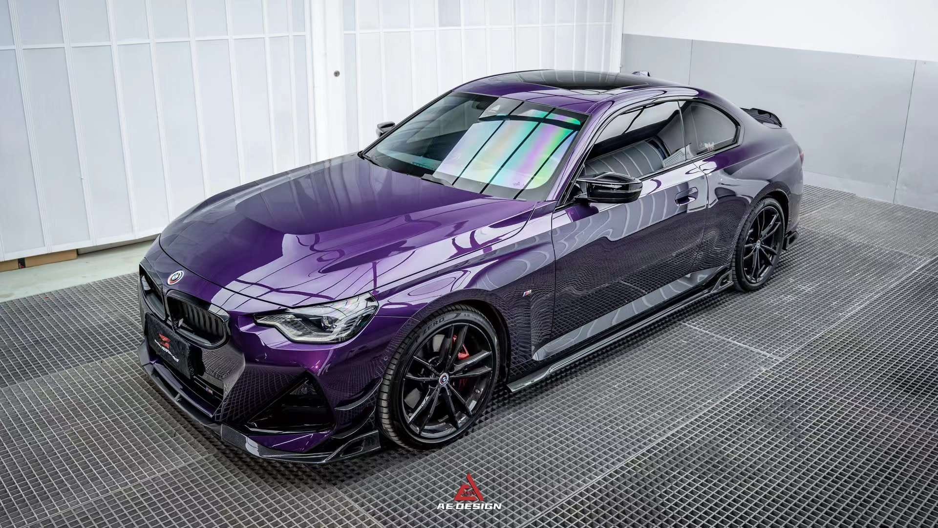 AE DESIGN - BMW 2 SERIES G42 M240I DRY CARBON FIBRE SIDE SKIRTS