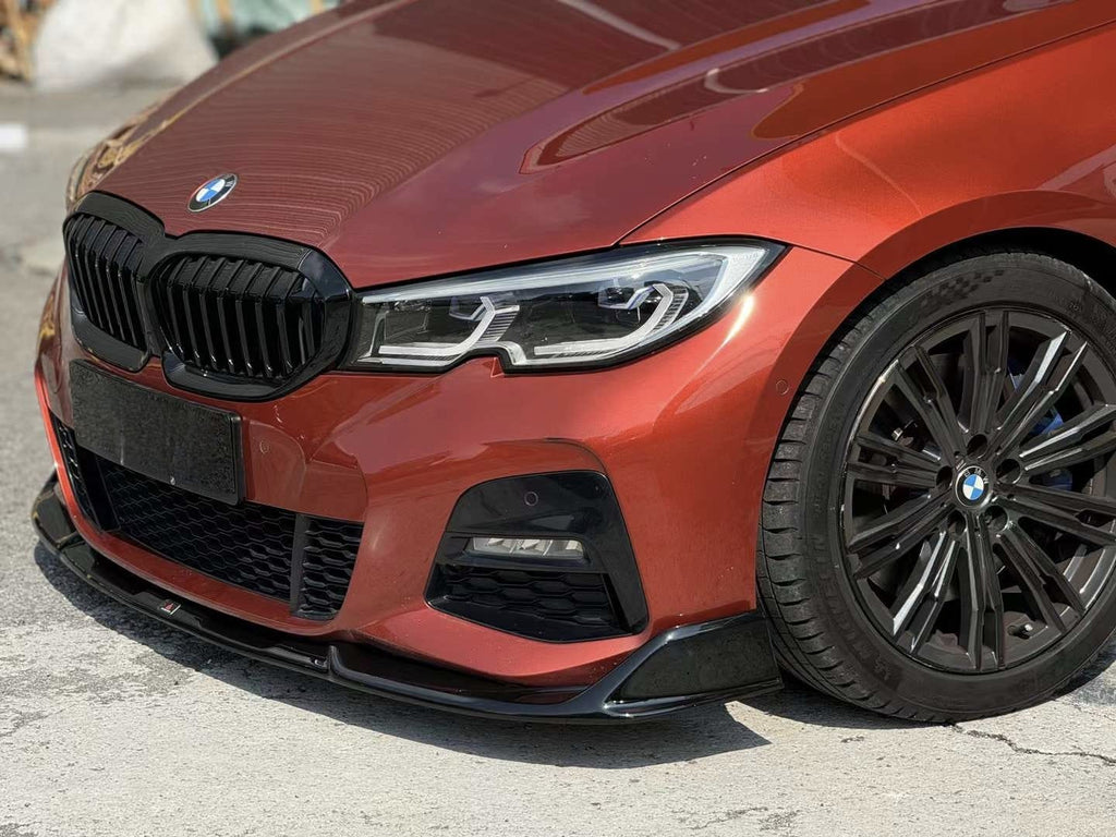 AE DESIGN - BMW 3 SERIES G20 PRE LCI GLOSS BLACK FRONT LIP