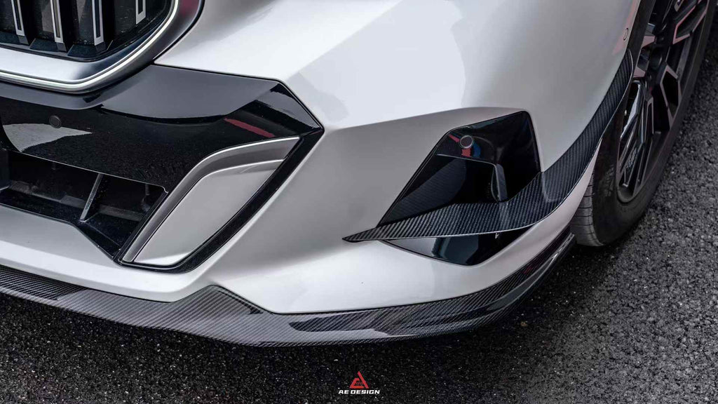 AE DESIGN - BMW 5 SERIES G60 2024+ CARBON FIBRE FRONT LIP