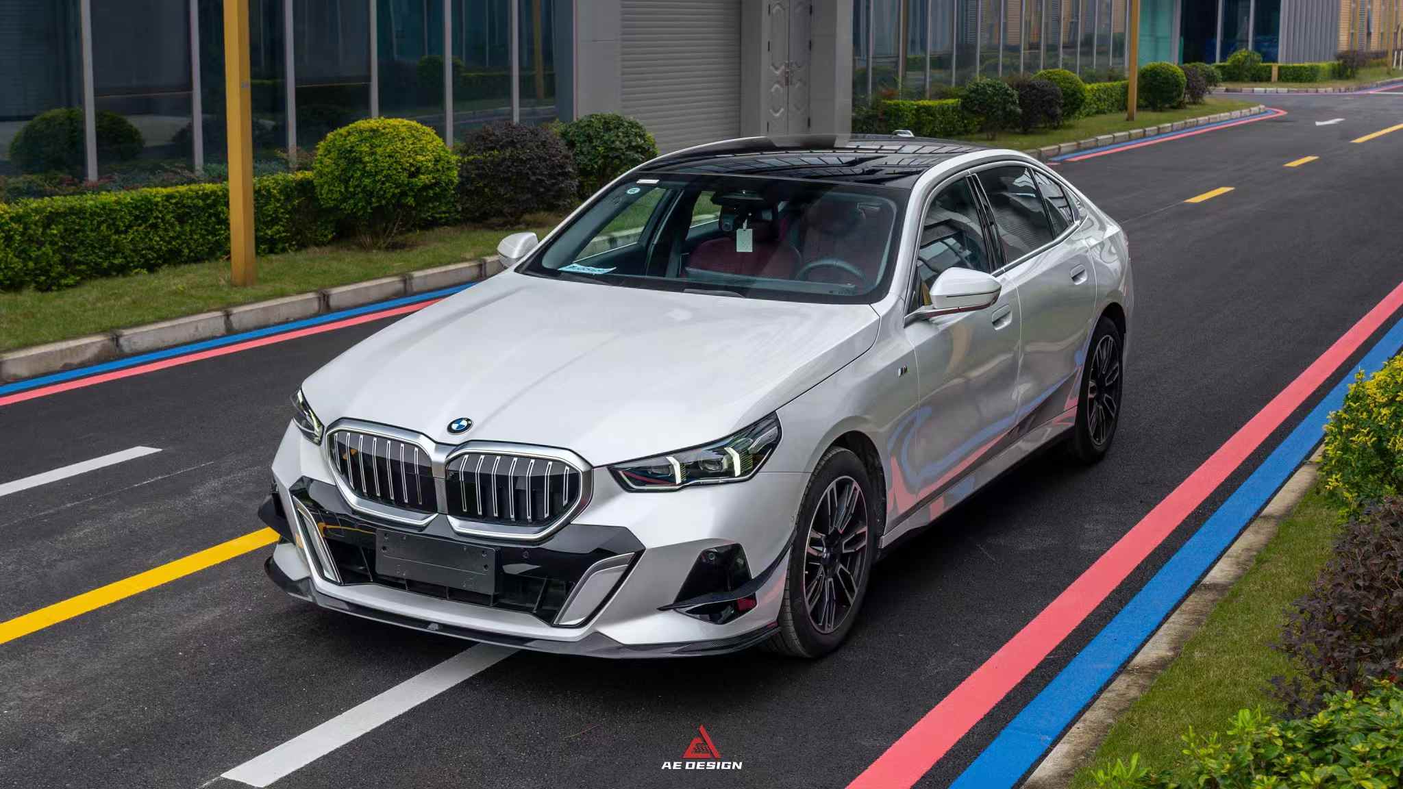 AE DESIGN - BMW 5 SERIES G60 2024+ CARBON FIBRE FRONT LIP