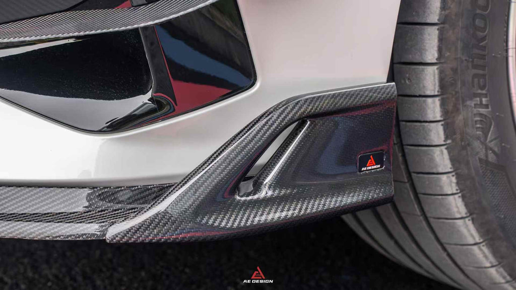 AE DESIGN - BMW 5 SERIES G60 2024+ CARBON FIBRE FRONT LIP