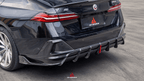 AE DESIGN - BMW I5 M60 G60 DRY CARBON LED REAR DIFFUSER