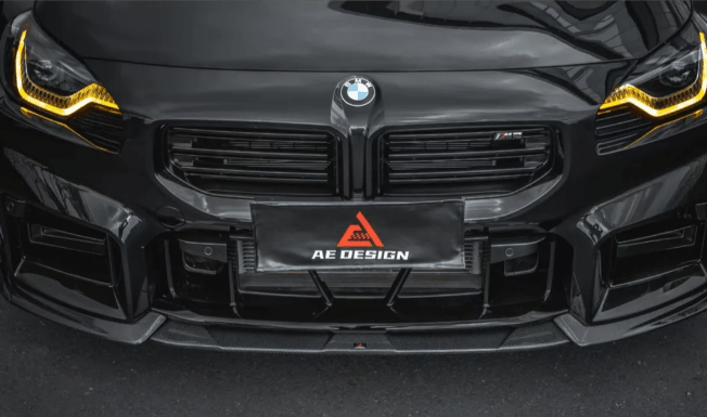 AE DESIGN - BMW M2 G87 DRY CARBON FIBRE FRONT LIP