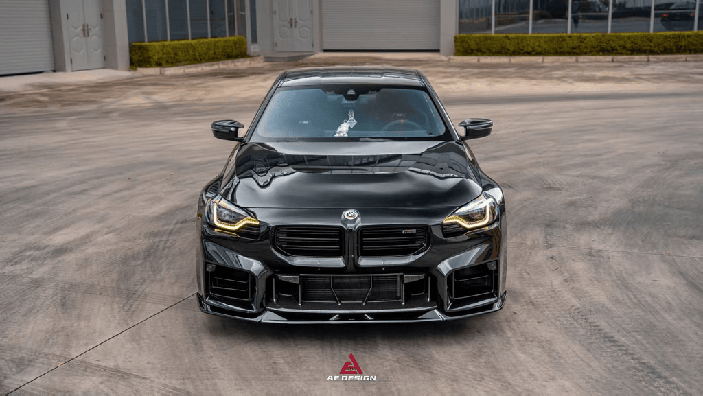 AE DESIGN - BMW M2 G87 GLOSS BLACK FRONT LIP