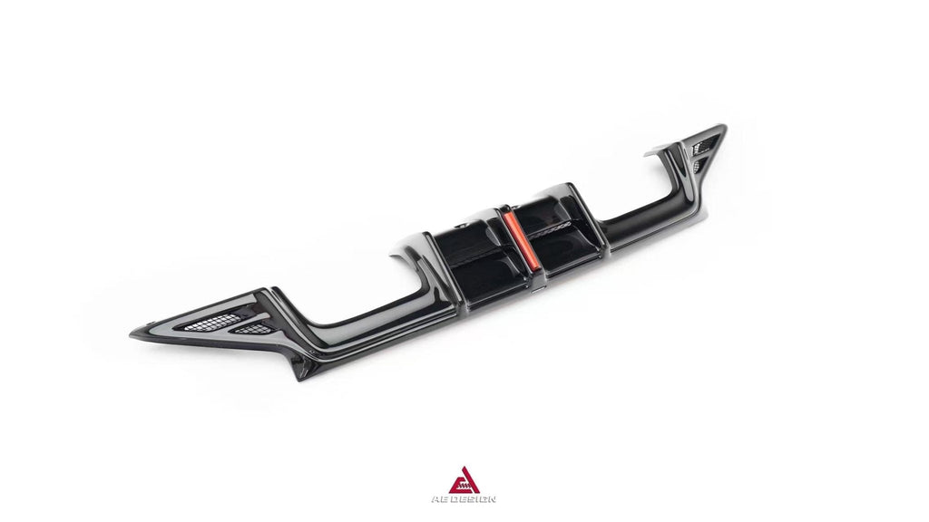 AE DESIGN - BMW M2 G87 GLOSS BLACK REAR LED DIFFUSER