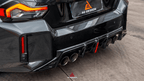 AE DESIGN - BMW M2 G87 GLOSS BLACK REAR LED DIFFUSER