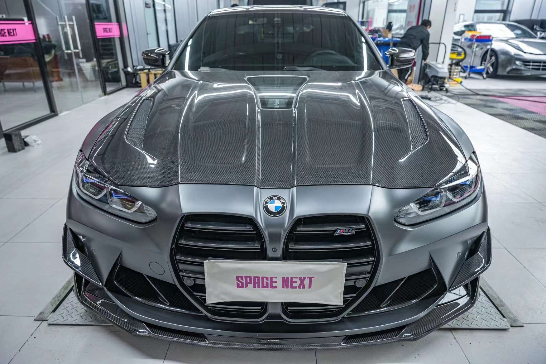 AE DESIGN - BMW M3 G80 / M4 G82  DRY CARBON FIBRE FRONT LIP V2