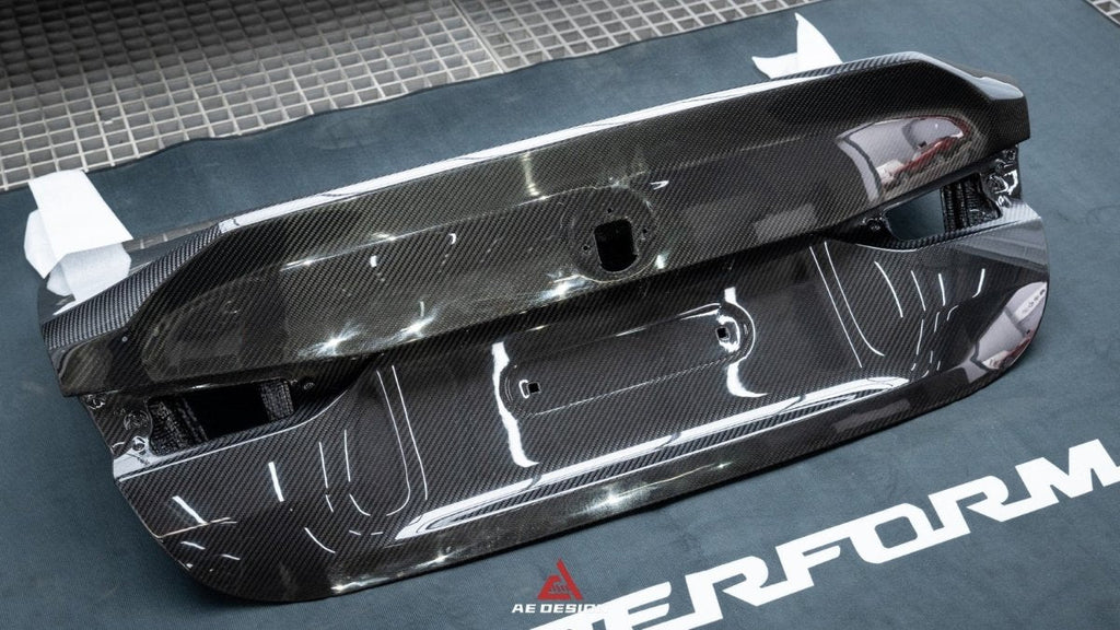 AE DESIGN - BMW M4 G82 / 4 SERIES G22 CARBON FIBRE REAR BOOT TRUNK LID