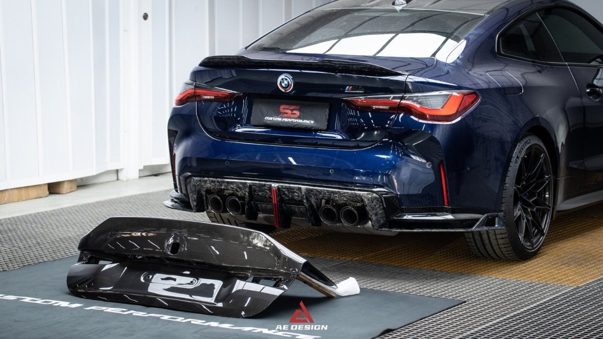 AE DESIGN - BMW M4 G82 / 4 SERIES G22 CARBON FIBRE REAR BOOT TRUNK LID
