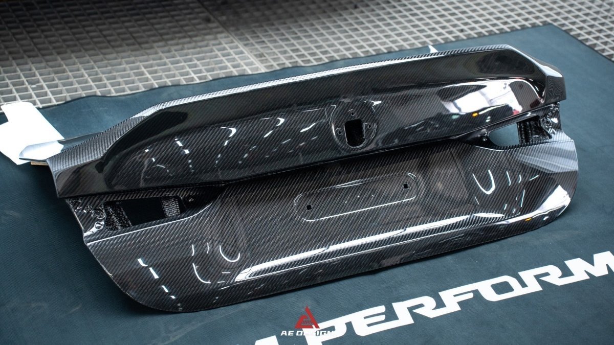 AE DESIGN - BMW M4 G82 / 4 SERIES G22 CARBON FIBRE REAR BOOT TRUNK LID