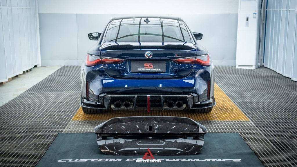 AE DESIGN - BMW M4 G82 / 4 SERIES G22 CARBON FIBRE REAR BOOT TRUNK LID