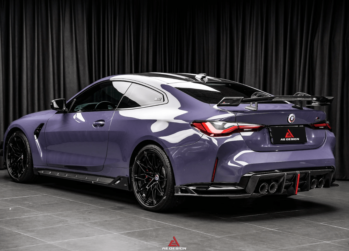AE DESIGN - BMW M4 G82 / 4 SERIES G22 DRY CARBON FIBRE REAR WING SPOILER