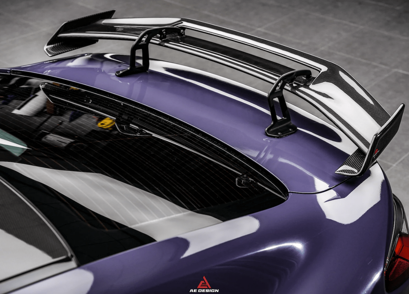 AE DESIGN - BMW M4 G82 / 4 SERIES G22 DRY CARBON FIBRE REAR WING SPOILER