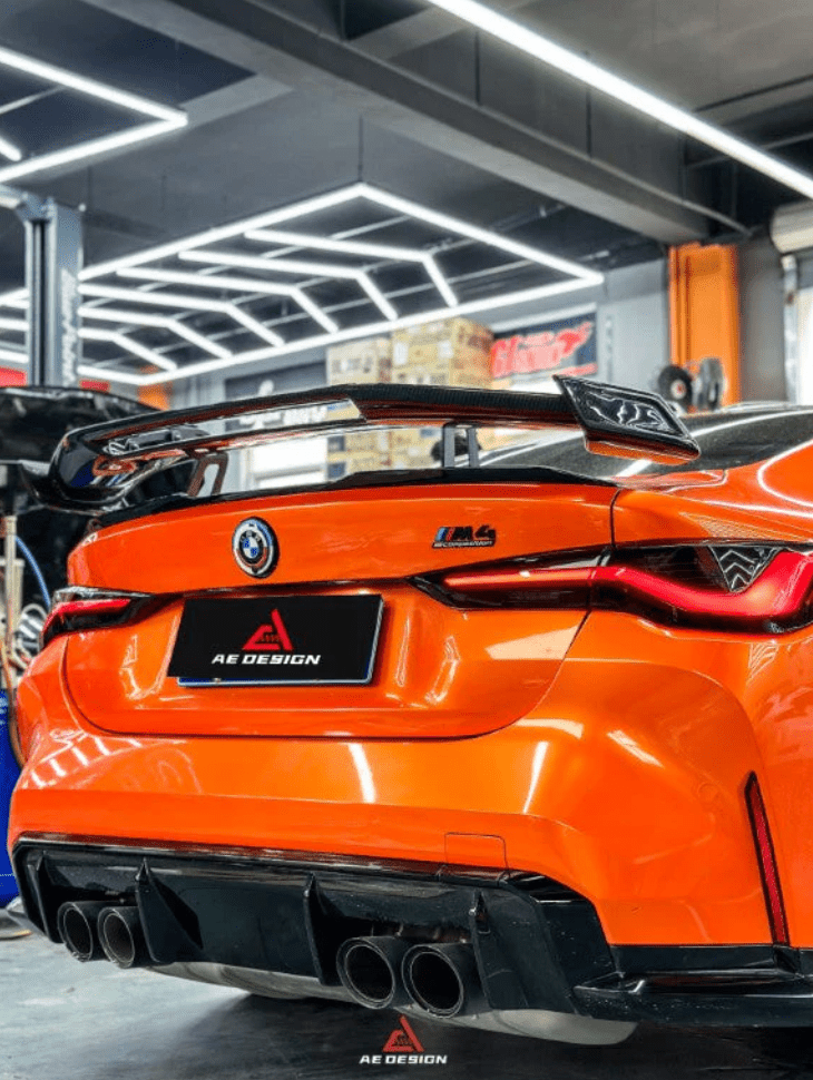 AE DESIGN - BMW M4 G82 / 4 SERIES G22 DRY CARBON FIBRE REAR WING SPOILER