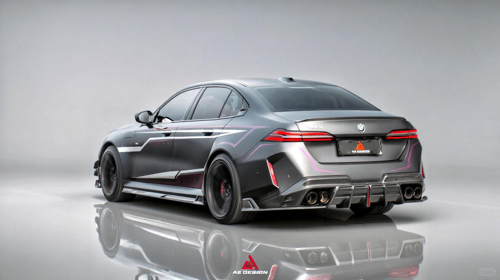 AE DESIGN - BMW M5 G90 DRY CARBON FIBER REAR DIFFUSER