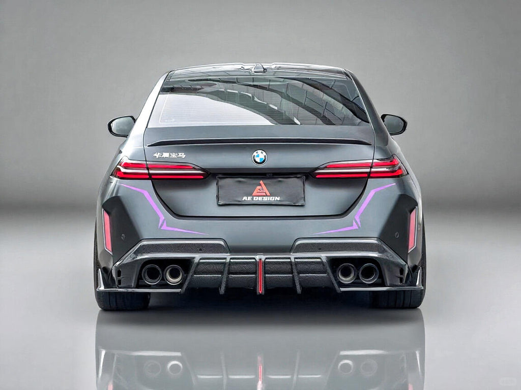 AE DESIGN - BMW M5 G90 DRY CARBON FIBER REAR DIFFUSER