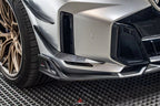 AE DESIGN - BMW X5 G05 LCI CARBON FIBRE FRONT CANARDS