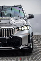 AE DESIGN - BMW X5 G05 LCI CARBON FIBRE FRONT CANARDS