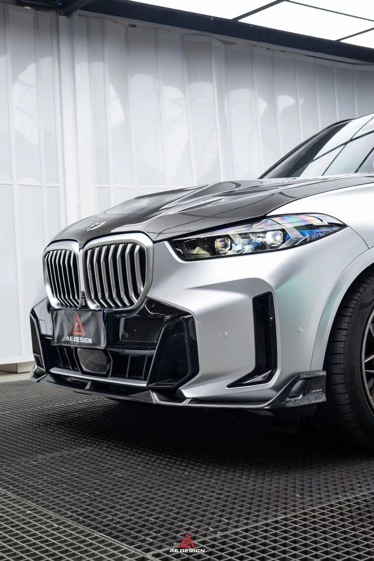AE DESIGN - BMW X5 G05 LCI CARBON FIBRE FRONT LIP