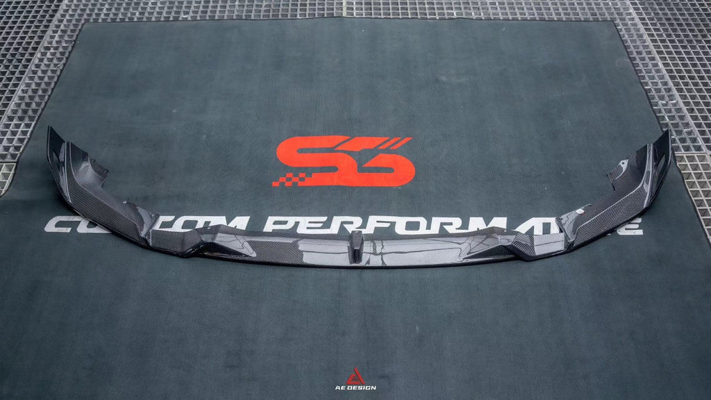 AE DESIGN - BMW X5 G05 LCI CARBON FIBRE FRONT LIP