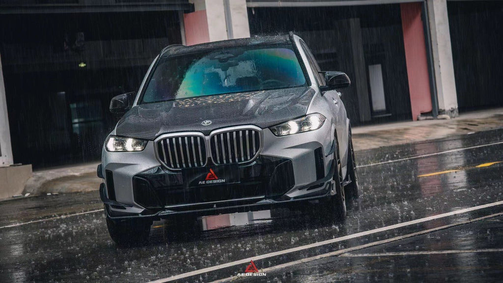 AE DESIGN - BMW X5 G05 LCI CARBON FIBRE FRONT LIP
