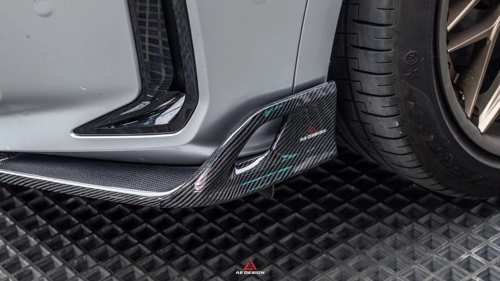 AE DESIGN - BMW X5 G05 LCI CARBON FIBRE FRONT LIP