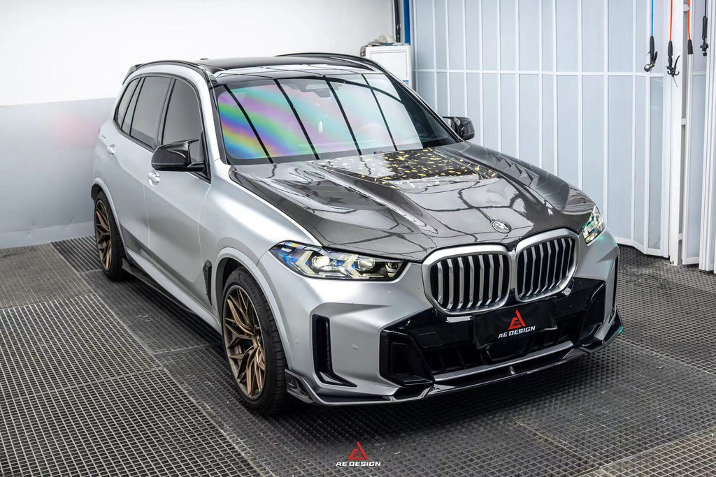 AE DESIGN - BMW X5 G05 LCI CARBON FIBRE FRONT LIP