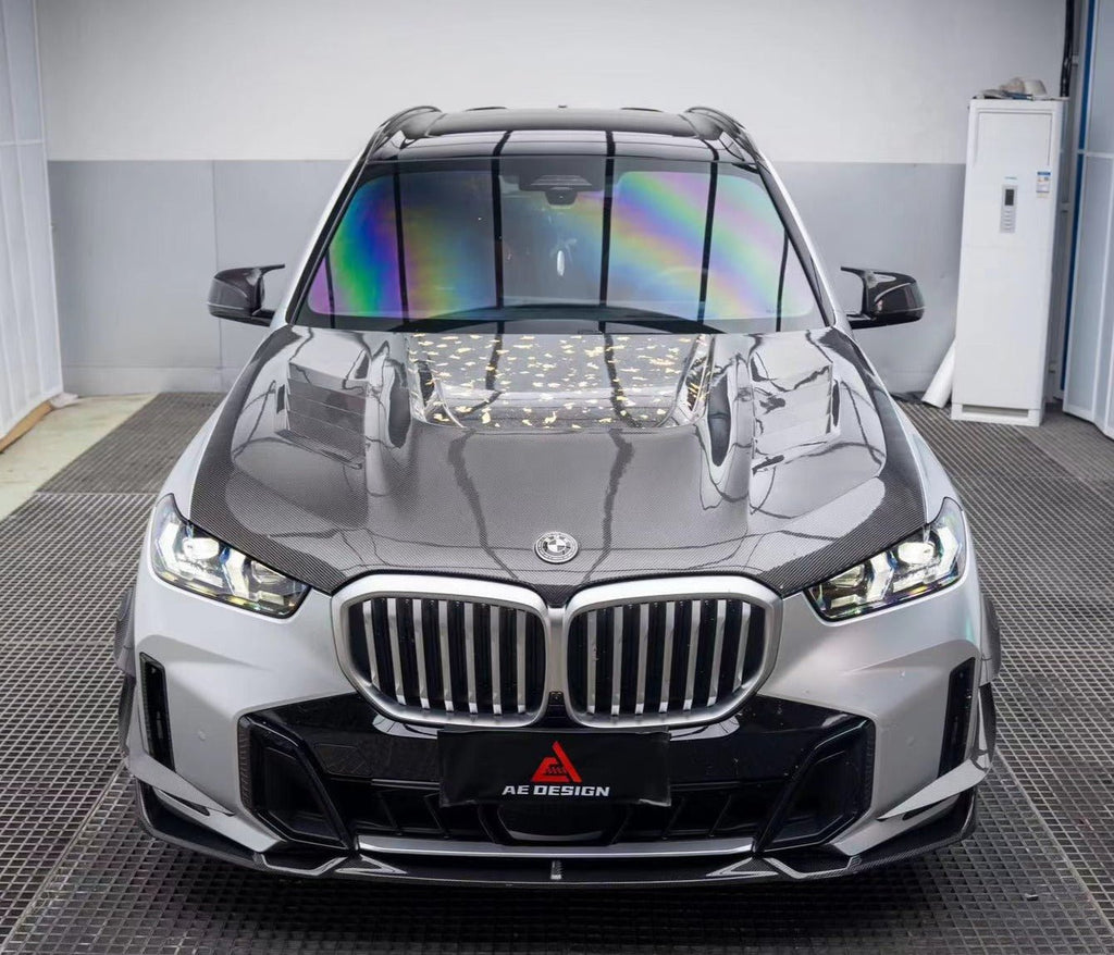 AE DESIGN - BMW X5 G05 LCI CARBON FIBRE FRONT LIP