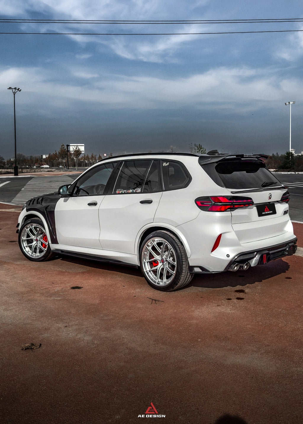 AE DESIGN - BMW X5 G05 / X5M F95 CARBON FIBRE SIDE FENDERS